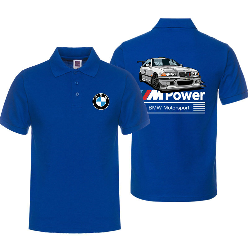 Polo BMW Motorsport Homme Coton M Power Manche Courte